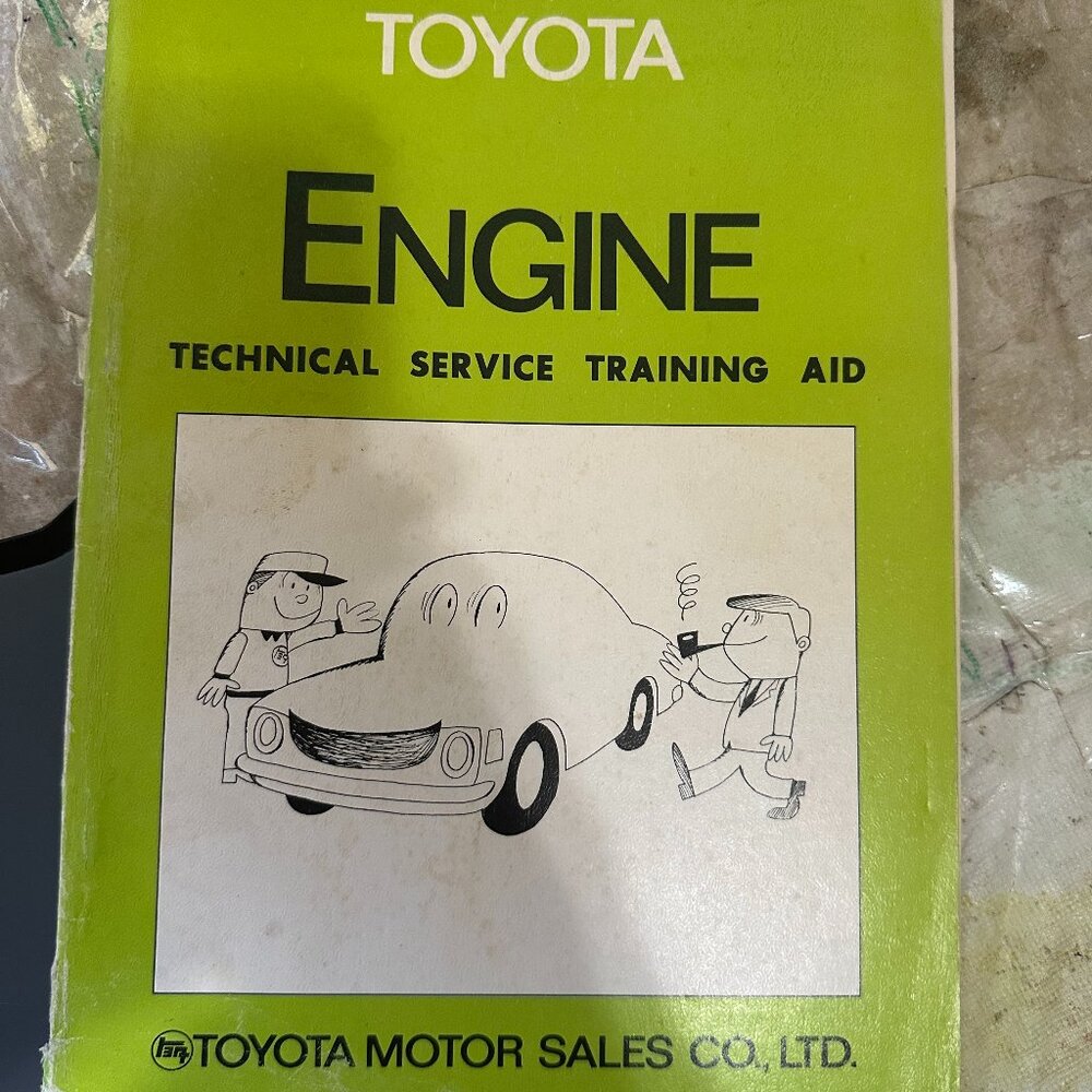 Toyota Engine Technical Service Training Aid 1977 Printed in Japan No. 98421